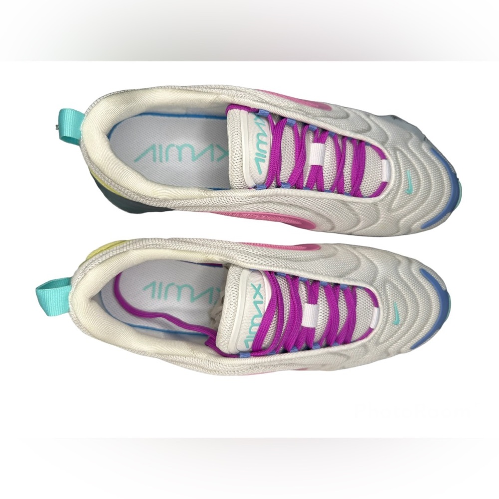 Nike Women’s 11 Air Max 720 Aqua Powder Excellent Condition - Picture 4 of 11